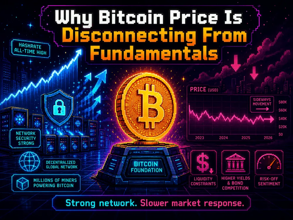 Why Bitcoin Price Is Disconnecting From Fundamentals