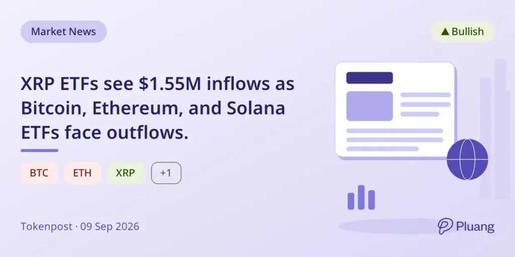 XRP ETFs Surge with $1.55M in Inflows Amid Crypto Rally!