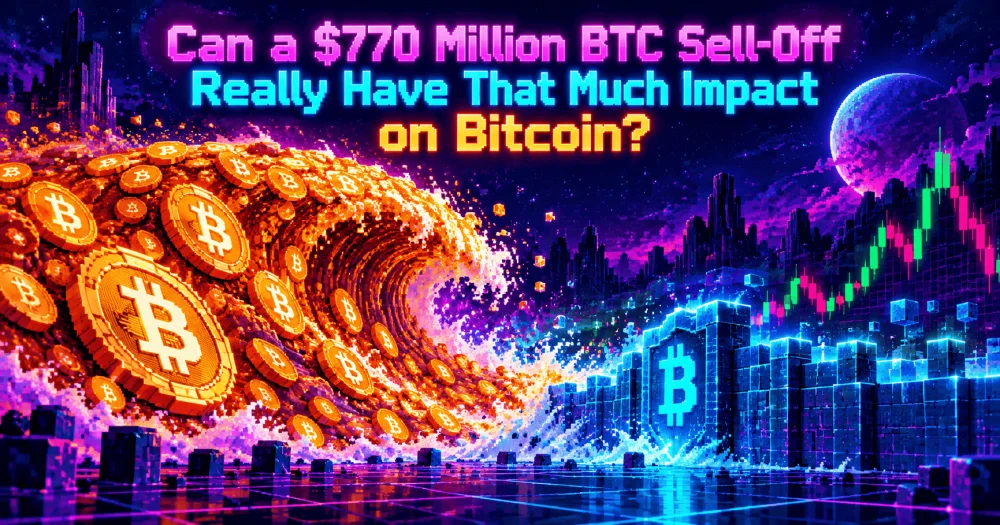 Impact of $770 Million BTC Sell-Off on Market